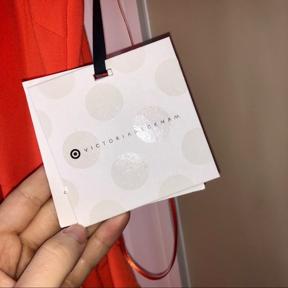 Victoria Beckham Orange Romper - Picture 5 of 6